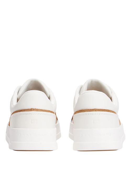 Sneaker bianca in pelle Tommy Hilfiger | FM0FM055510LB